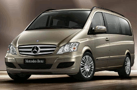 Luxury and comfortable people carriers for airport transfers